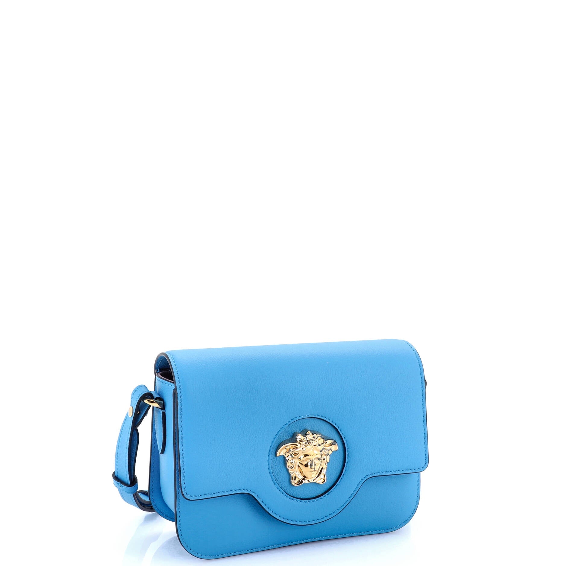 La Medusa Flap Shoulder Bag Leather Small