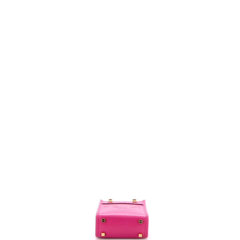 Sunshine Shopper Tote Leather Mini
