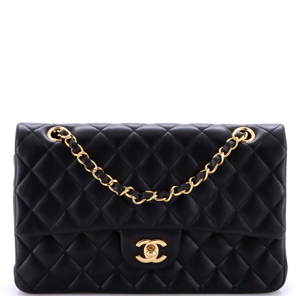 Classic Double Flap Bag Quilted Lambskin Medium