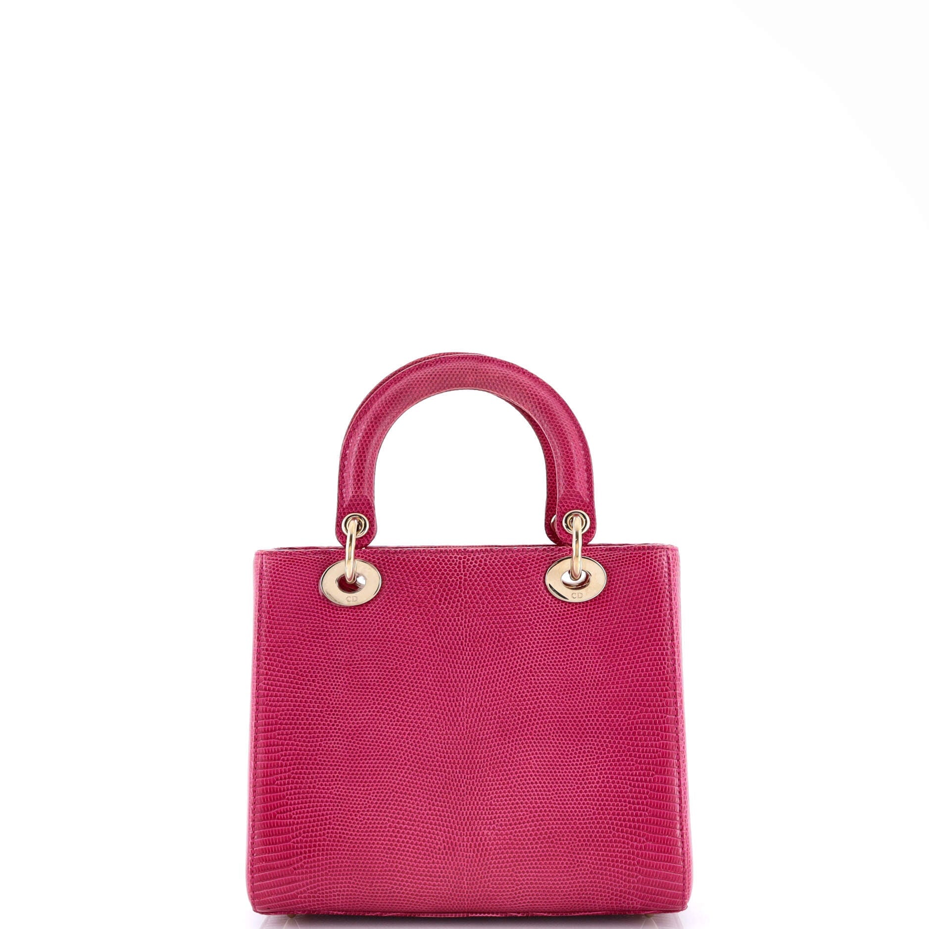 Lady Dior Bag Lizard Medium