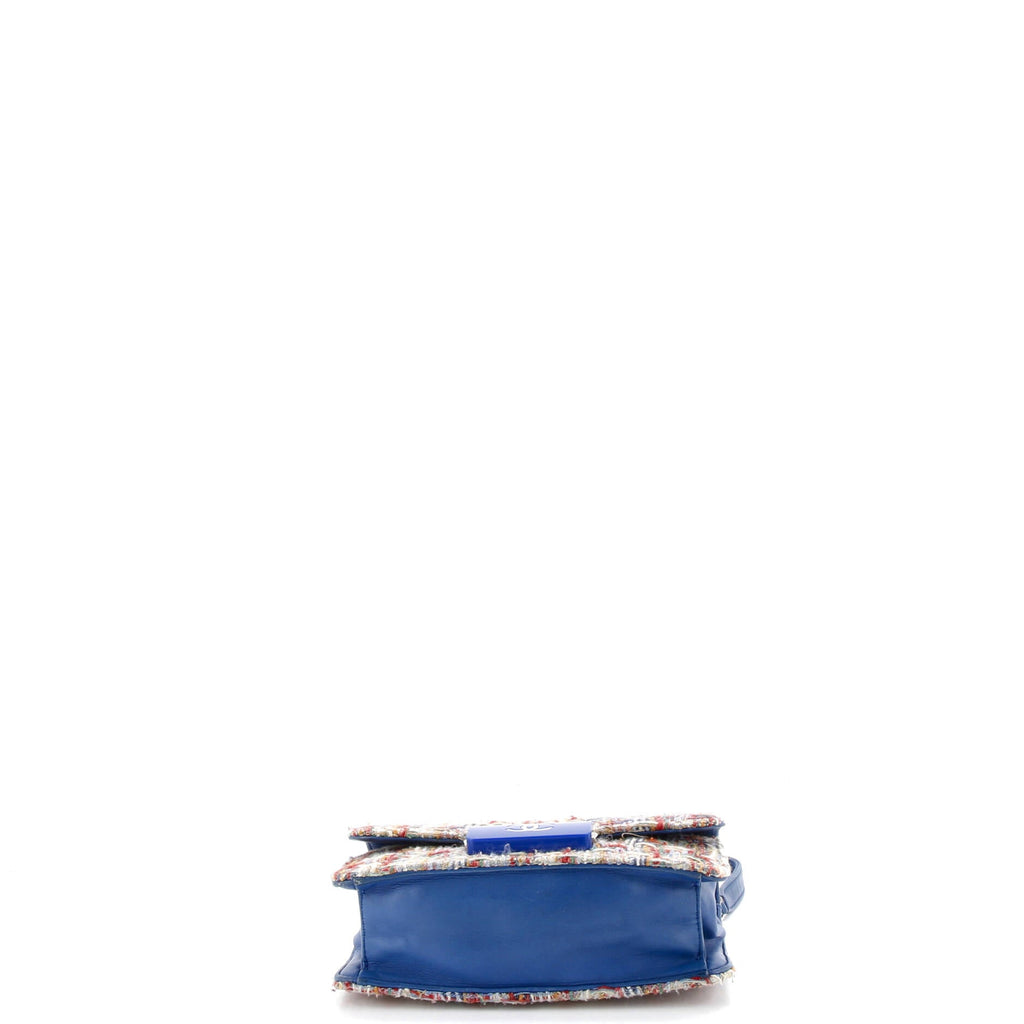 Beauty Lock Flap Bag Quilted Tweed Mini