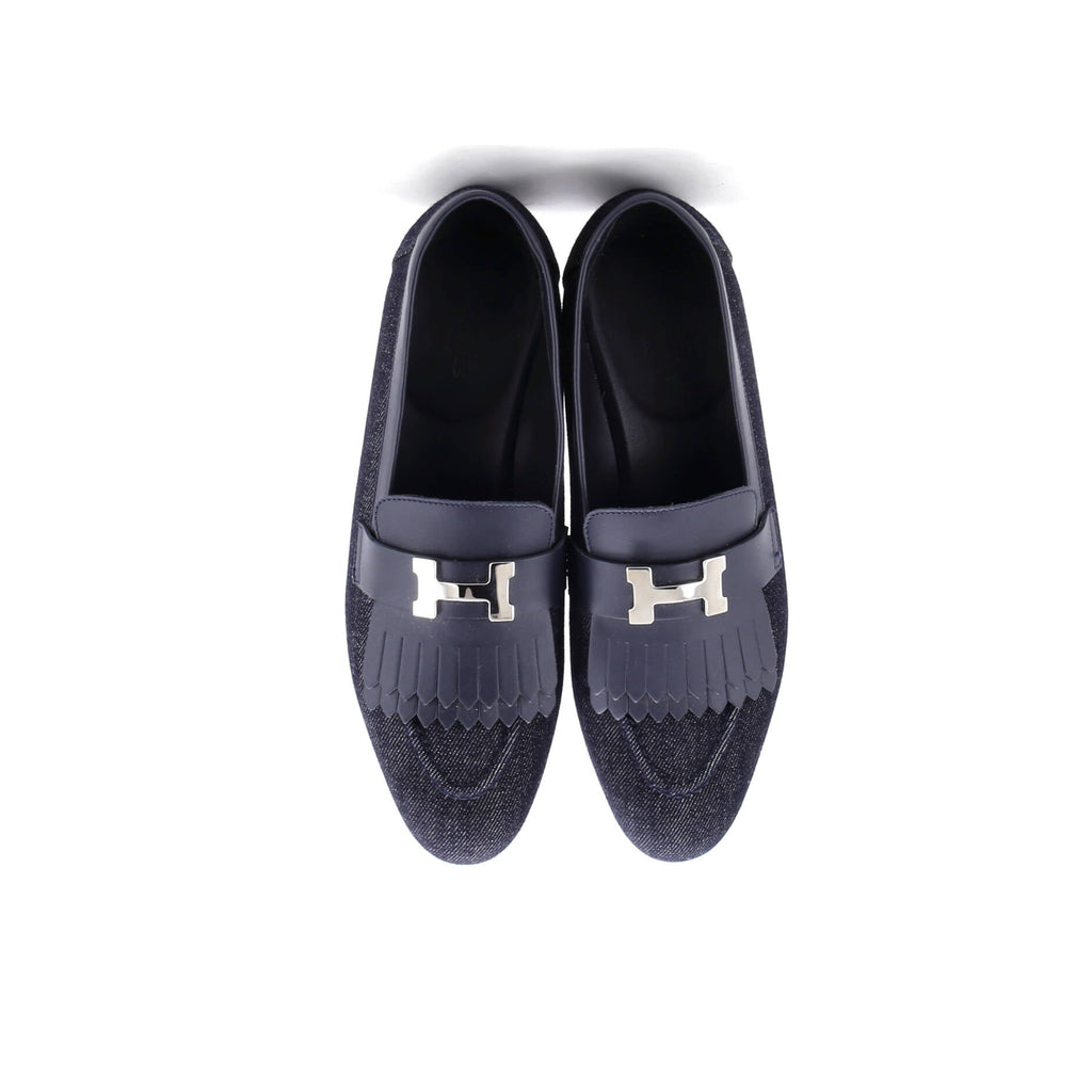 Women's Royal Loafers Denim with Leather
