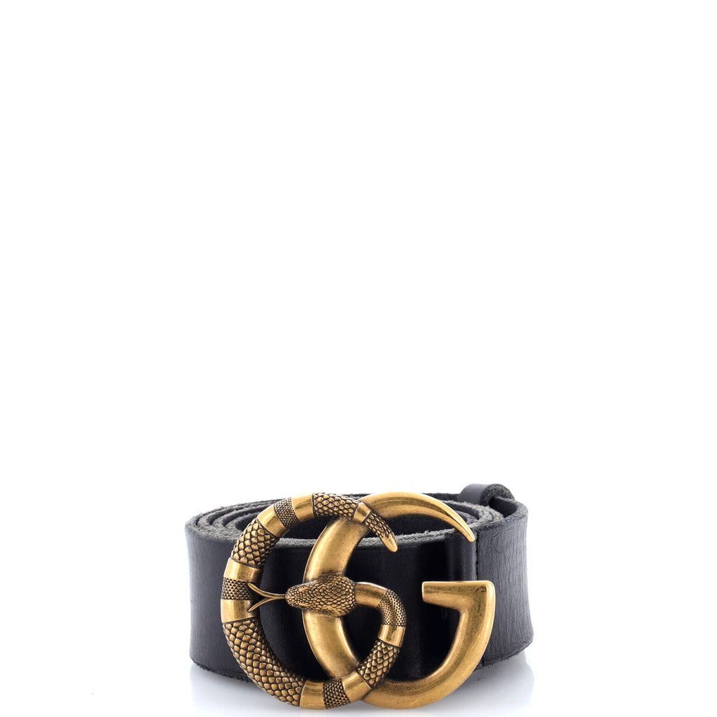 Snake Marmont Belt Leather Wide