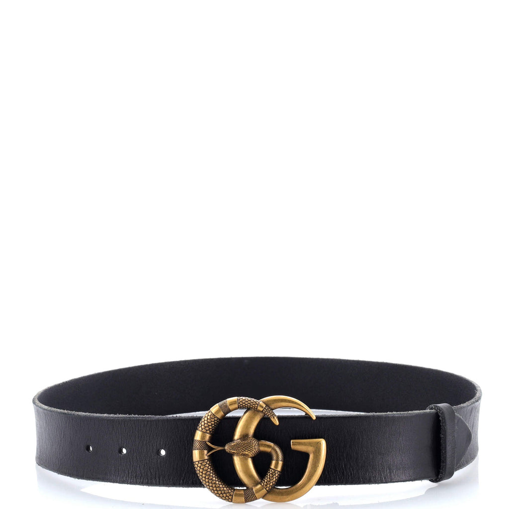 Snake Marmont Belt Leather Wide