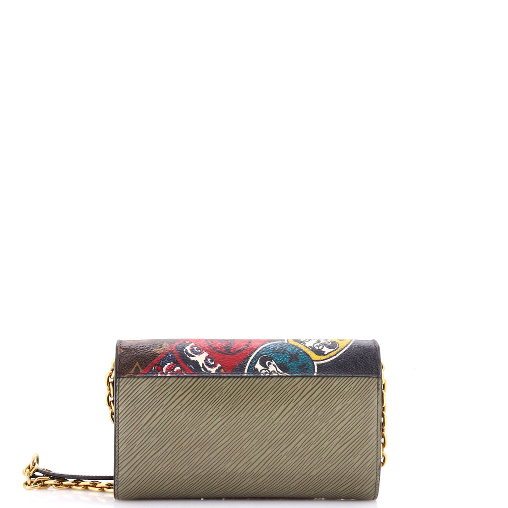Twist Chain Wallet Limited Edition Kabuki Stickers Monogram Canvas