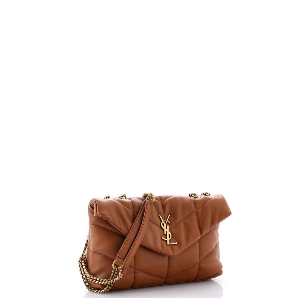 Loulou Puffer Shoulder Bag Quilted Leather Mini