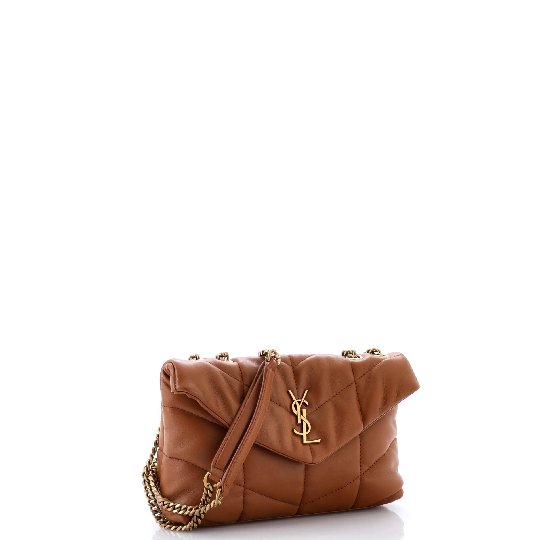 Loulou Puffer Shoulder Bag Quilted Leather Mini
