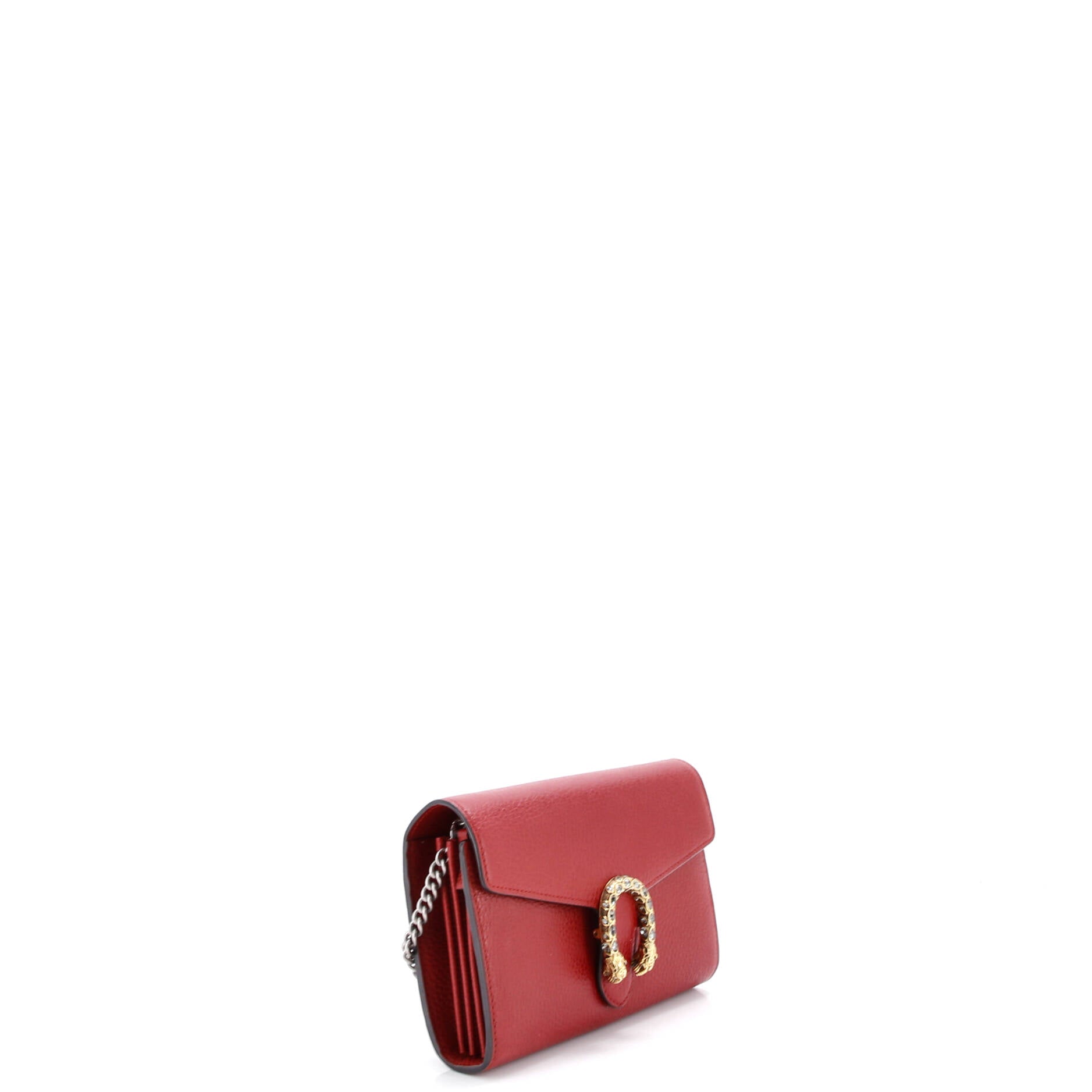 Dionysus Chain Wallet Leather with Embellished Detail Small
