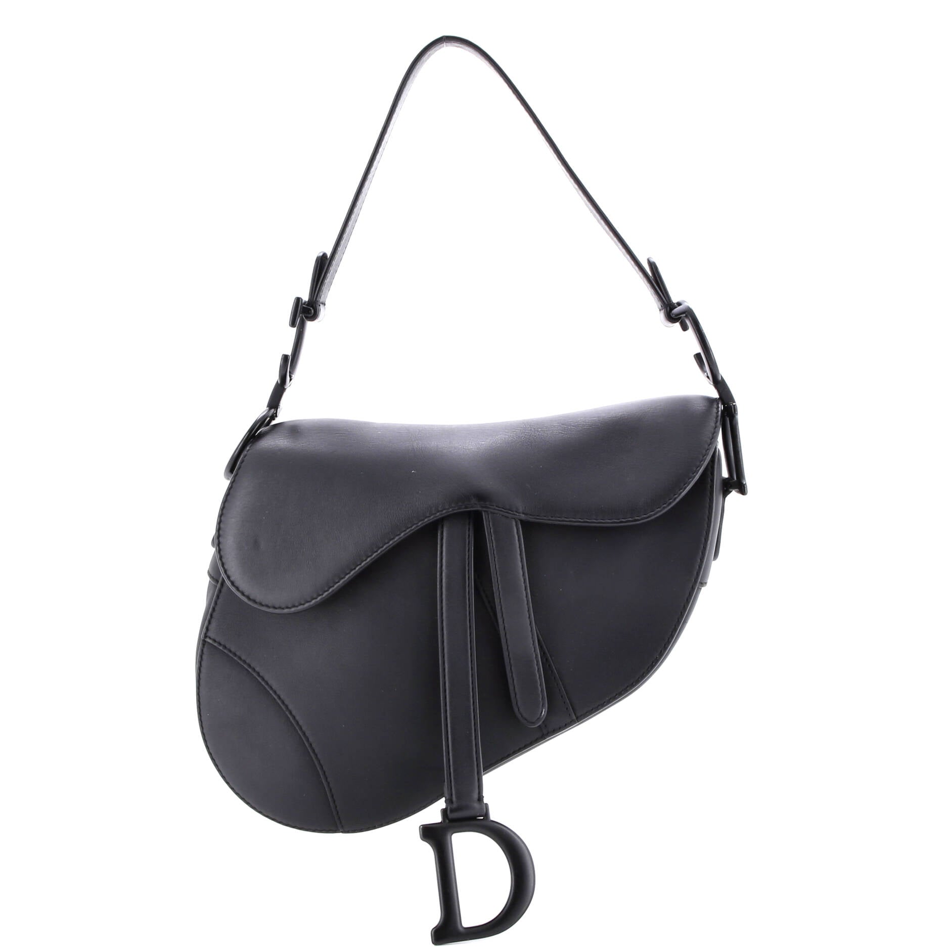Ultra Matte Saddle Handbag Leather Medium