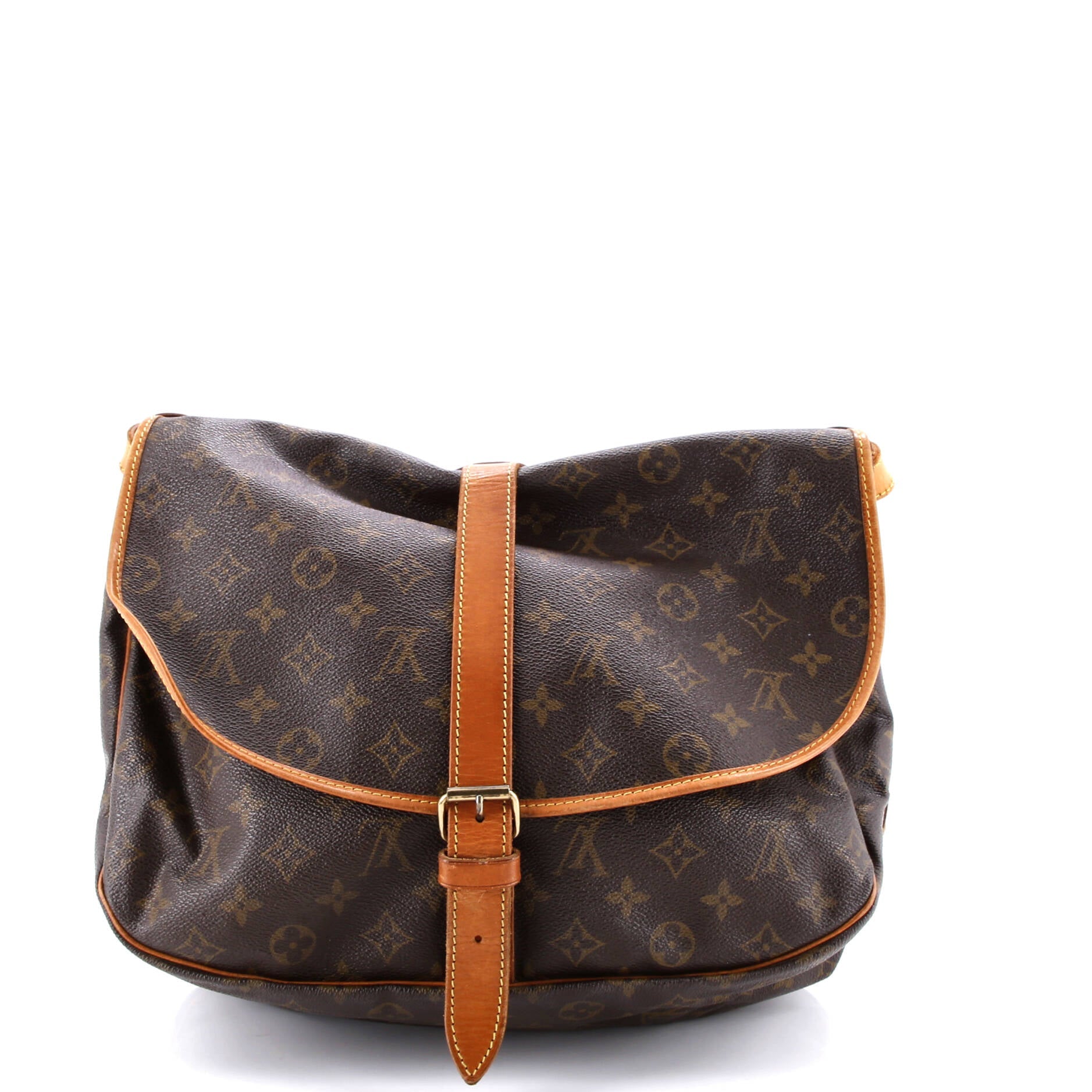 Saumur Handbag Monogram Canvas 35