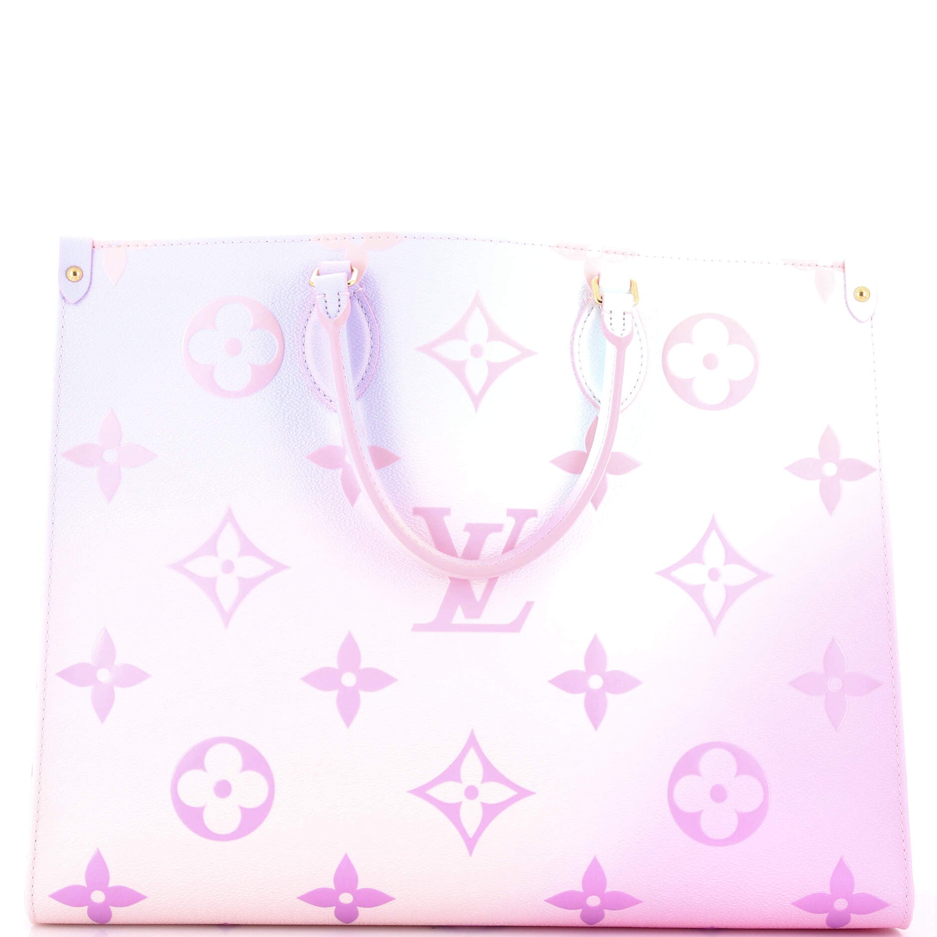 OnTheGo Tote Spring in the City Monogram Giant Canvas GM