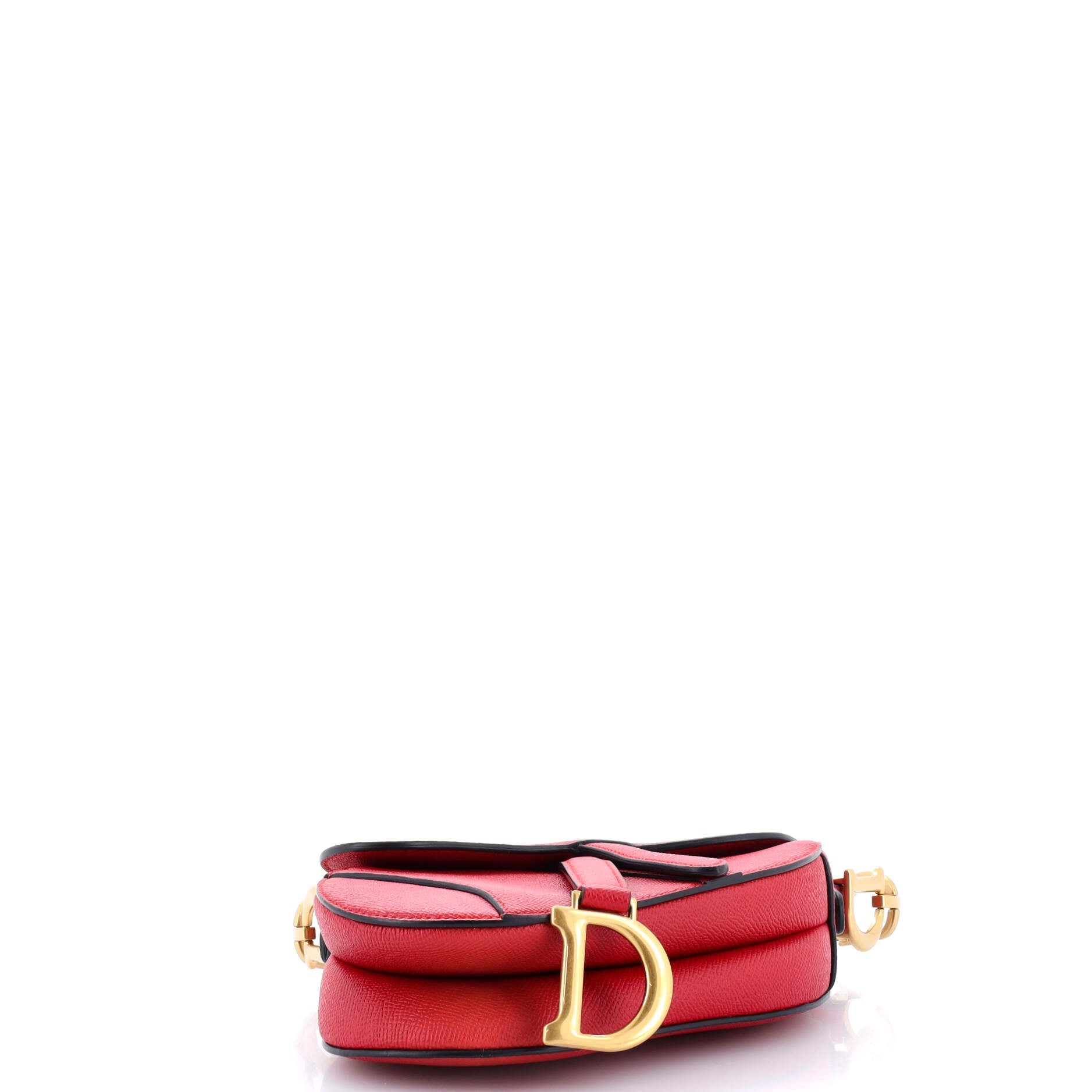 Saddle Handbag Leather Mini