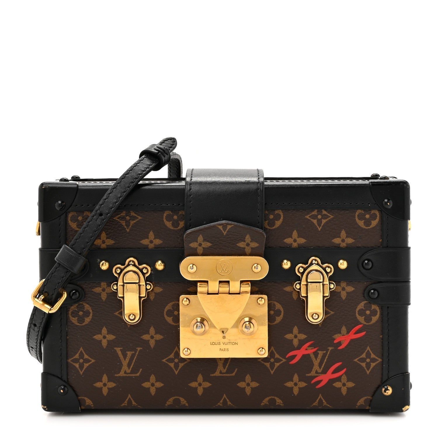 Monogram Petite Malle Black