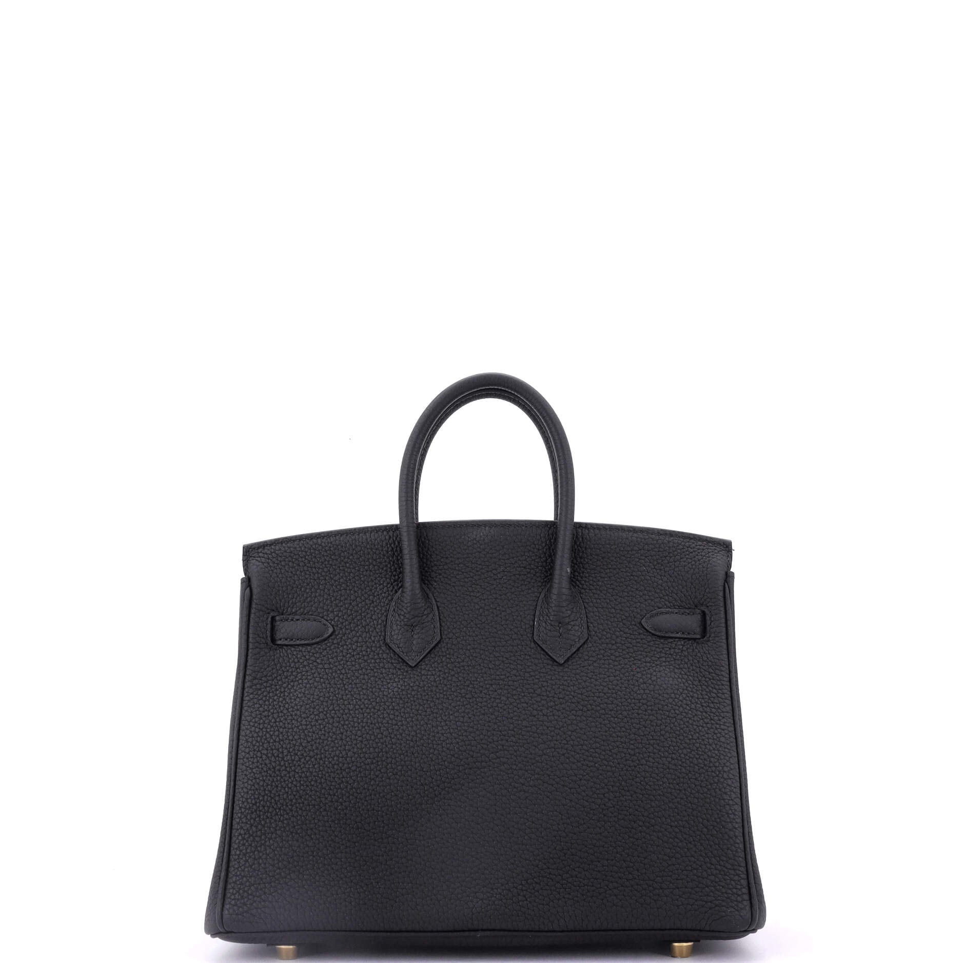 Birkin Handbag Noir Togo with Gold Hardware 30