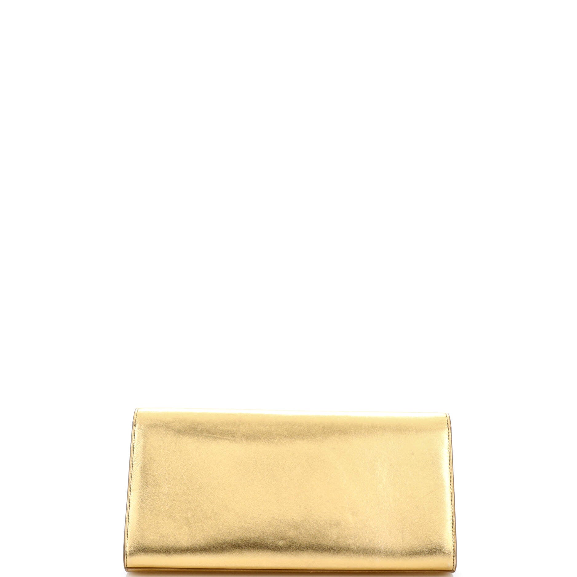 Classic Monogram Clutch Leather Long