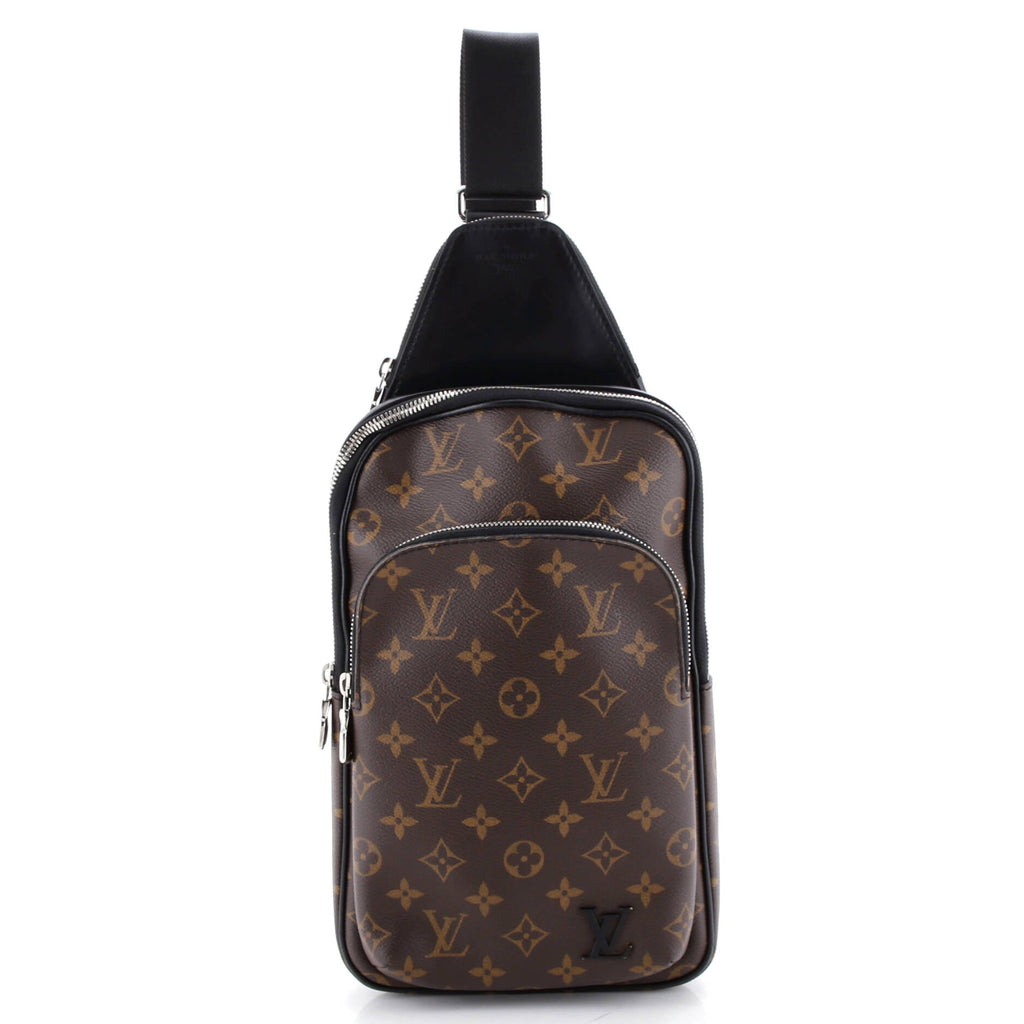 Avenue Sling Bag NM Macassar Monogram Canvas