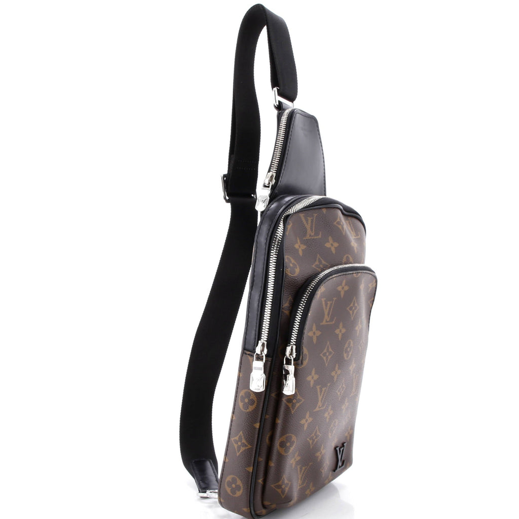 Avenue Sling Bag NM Macassar Monogram Canvas