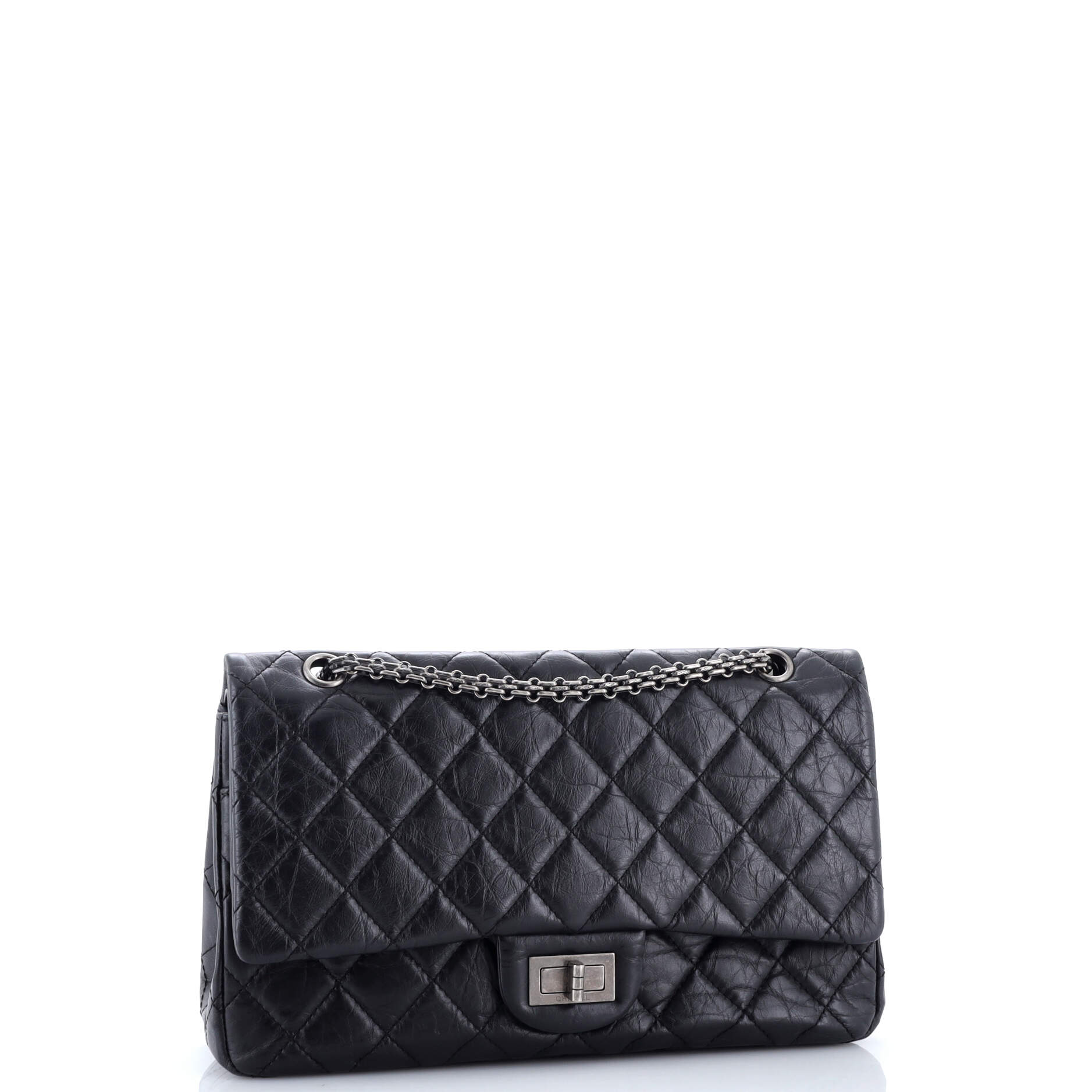 Reissue 2.55 Flap Bag Quilted Aged Calfskin 226