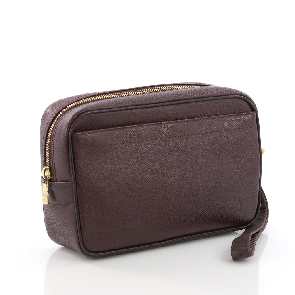 Kaluga Pochette Clutch Taiga Leather