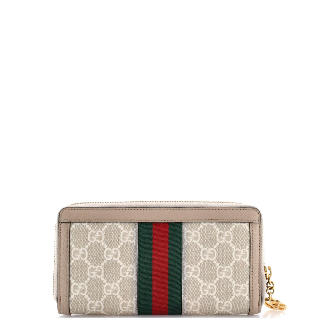 Ophidia Zip Around Wallet GG Coated Canvas