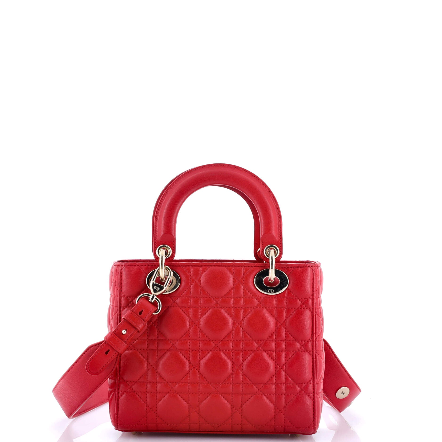My Lady Dior Bag Cannage Quilt Lambskin