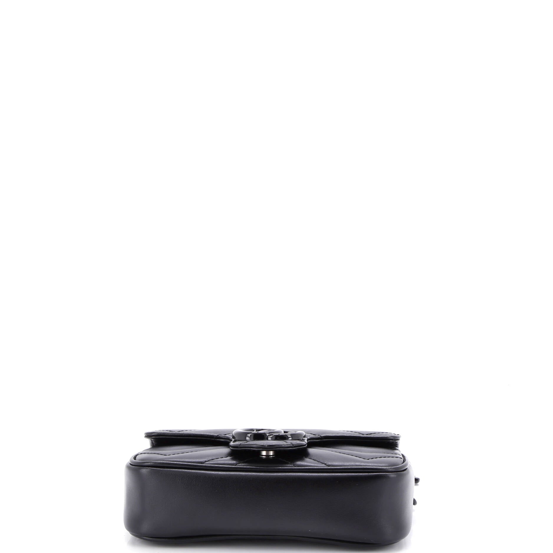 GG Marmont Flap Belt Bag Matelasse Leather