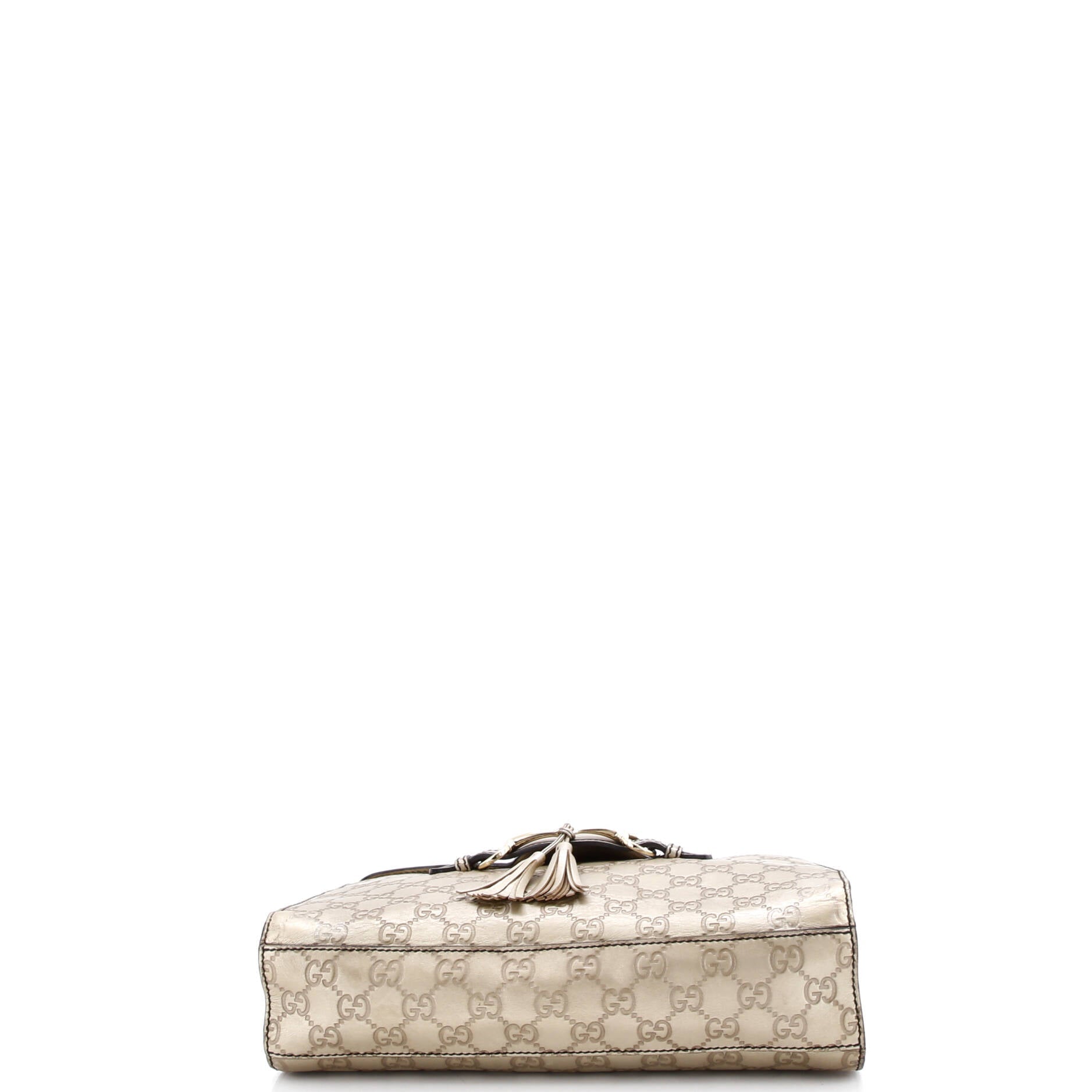 Emily Chain Flap Bag Guccissima Leather Medium