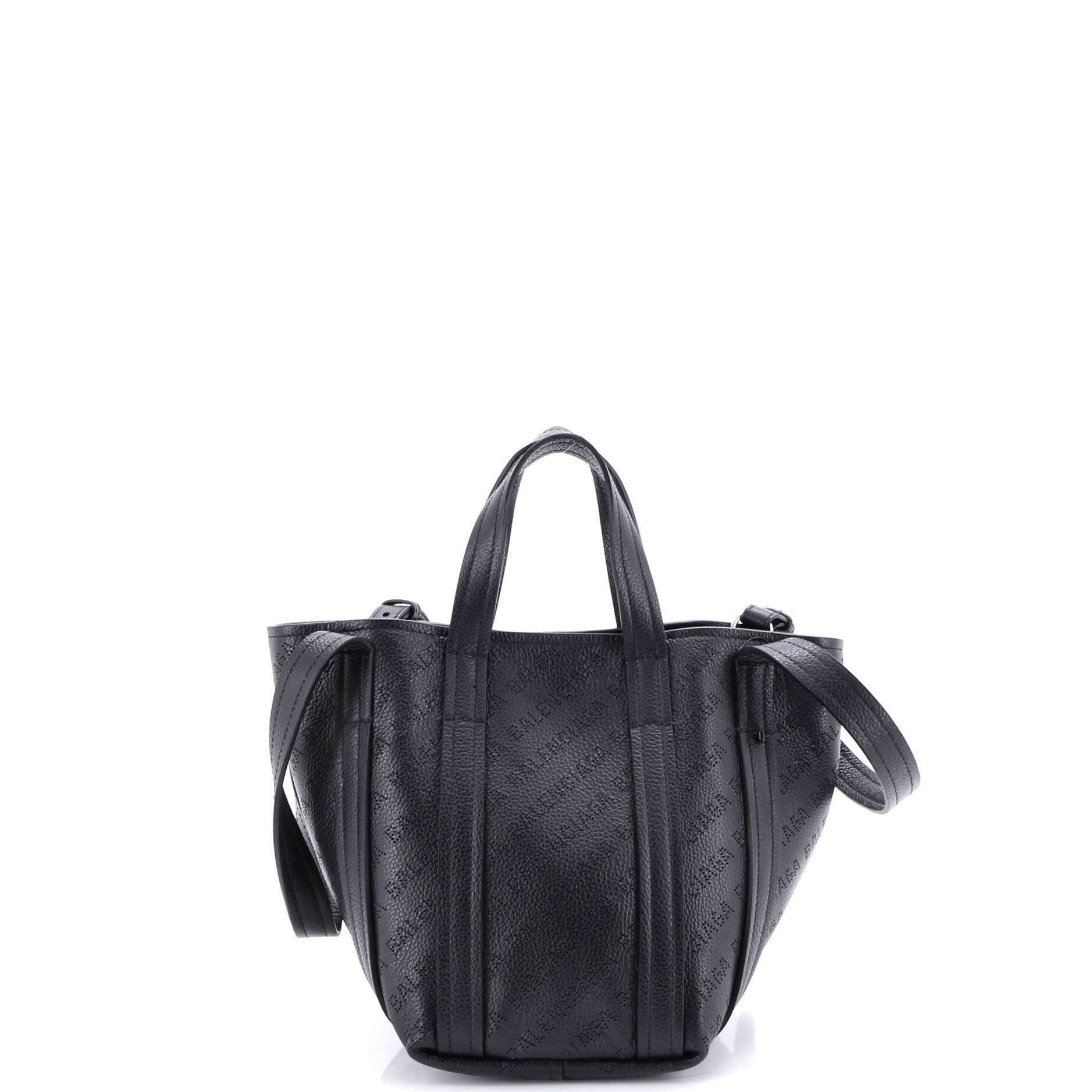 Everyday 2.0 North South Tote Logo Perforated Leather XS