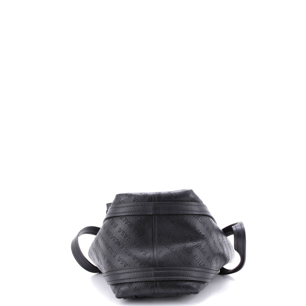 Everyday 2.0 North South Tote Logo Perforated Leather XS