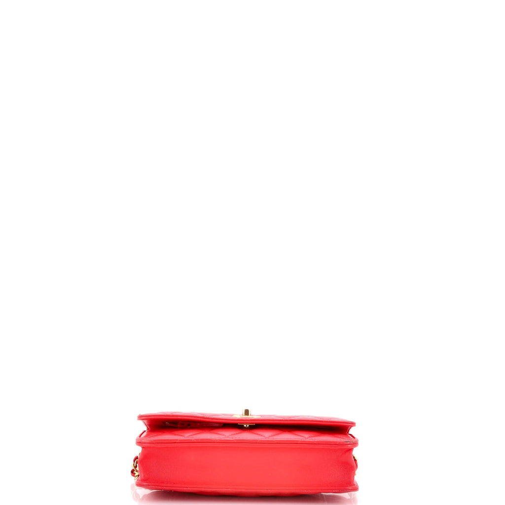 Pearl Crush Wallet on Chain Quilted Lambskin