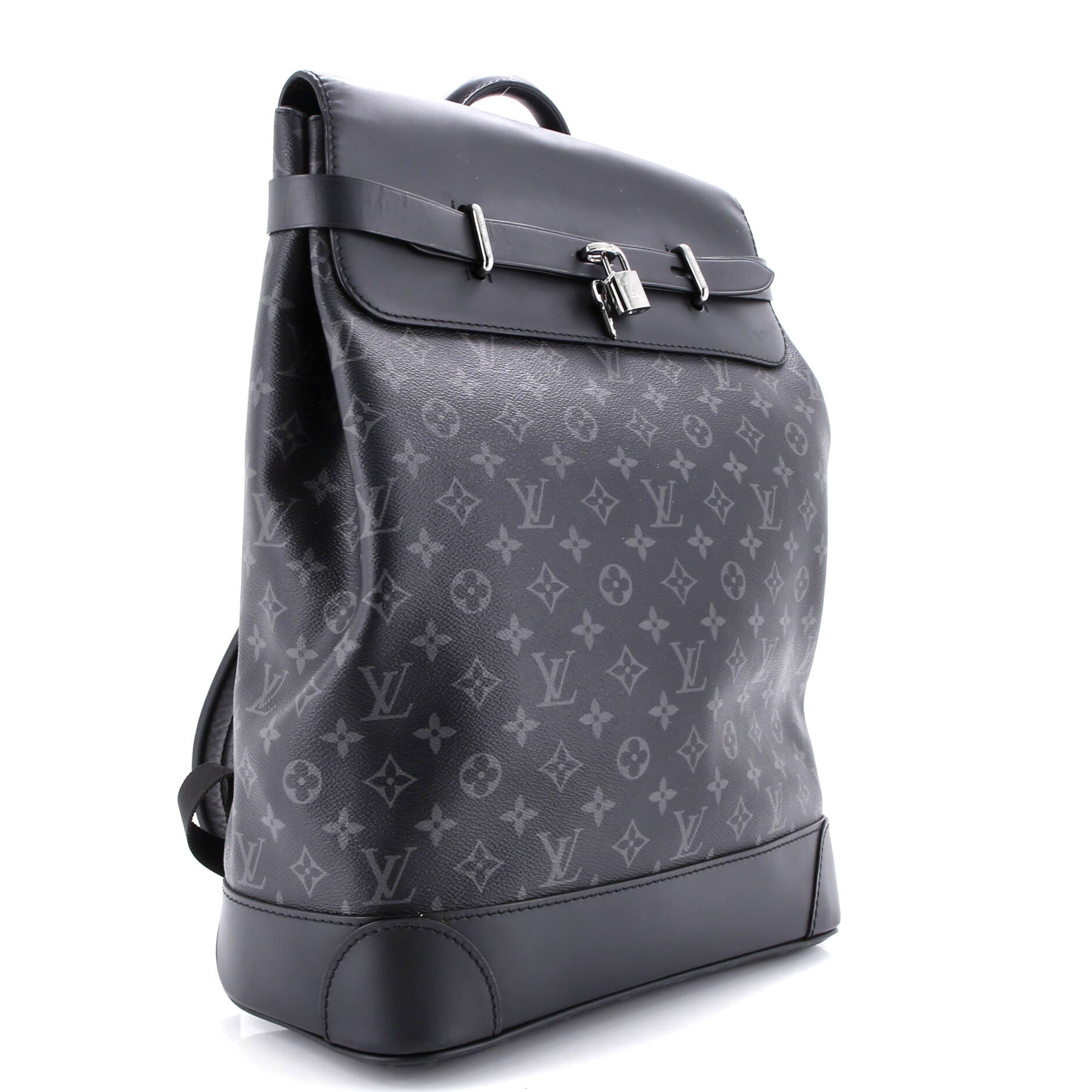 Steamer Backpack Monogram Eclipse Canvas