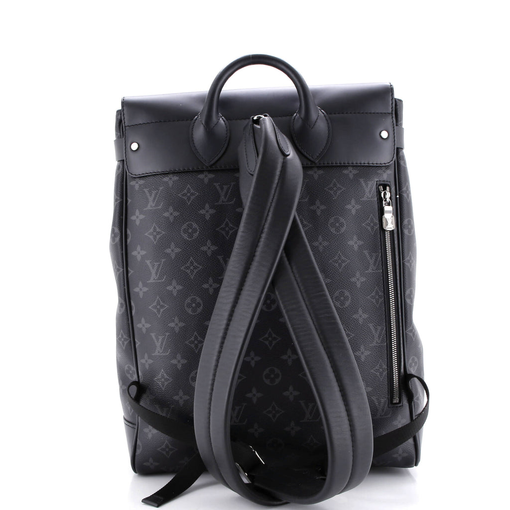 Steamer Backpack Monogram Eclipse Canvas