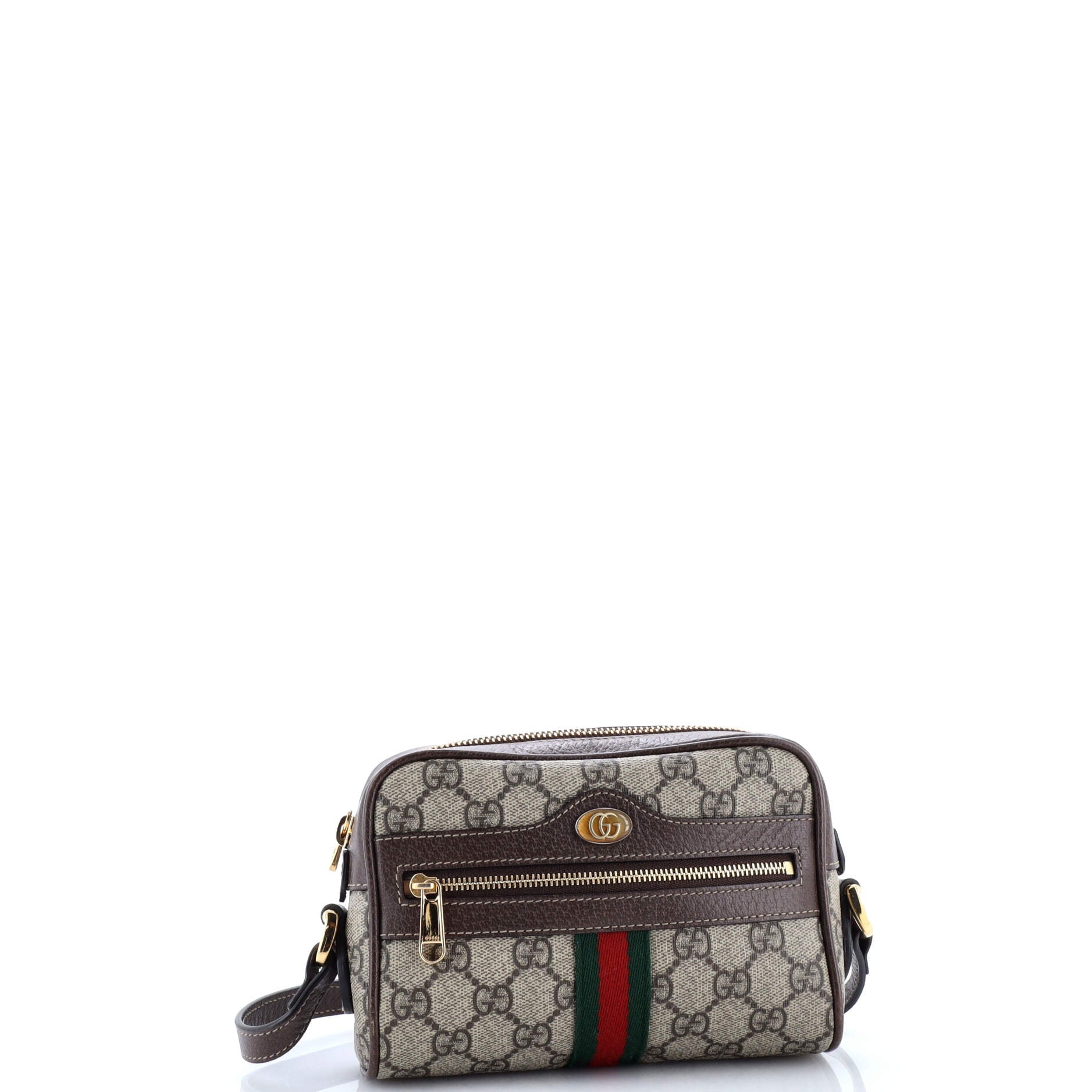 Ophidia Shoulder Bag GG Coated Canvas Mini