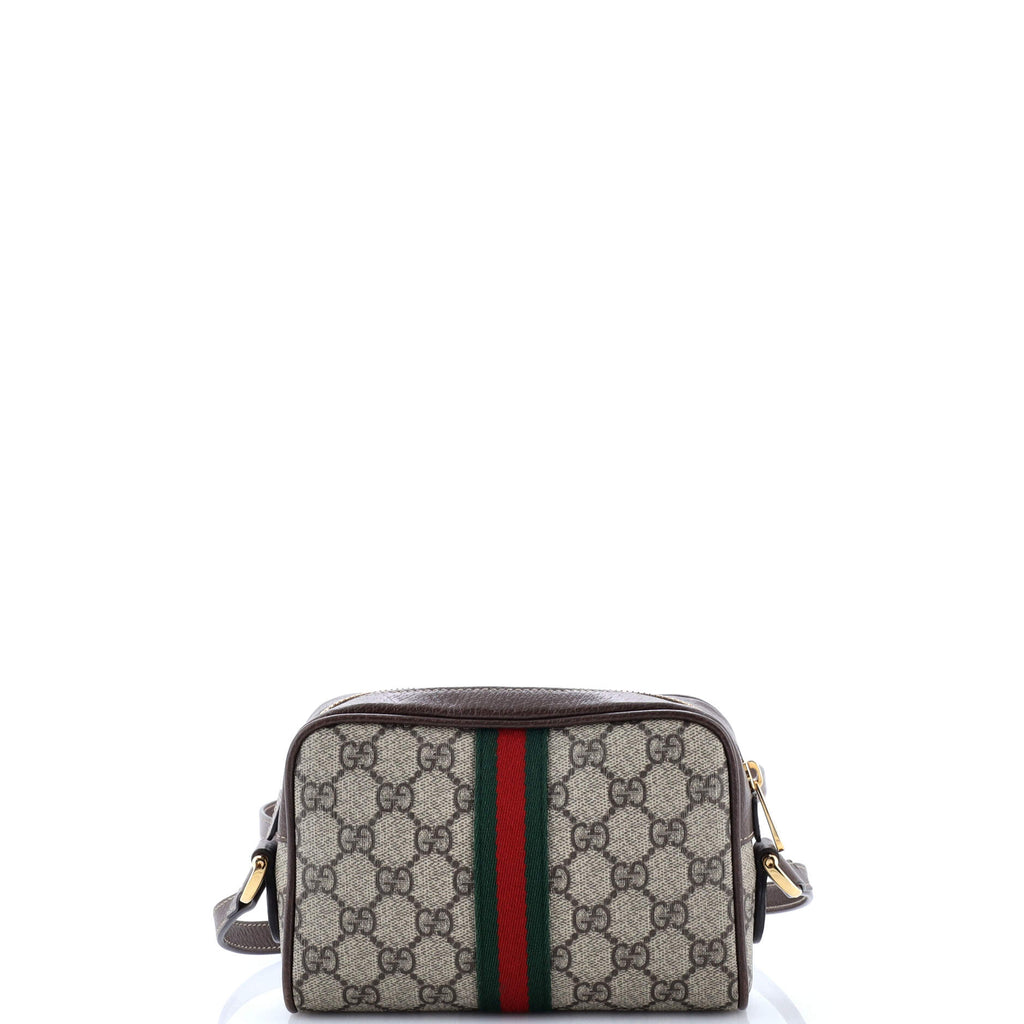 Ophidia Shoulder Bag GG Coated Canvas Mini