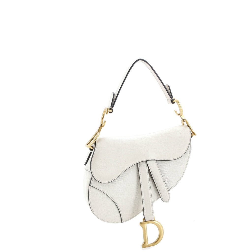 Saddle Handbag Leather Mini