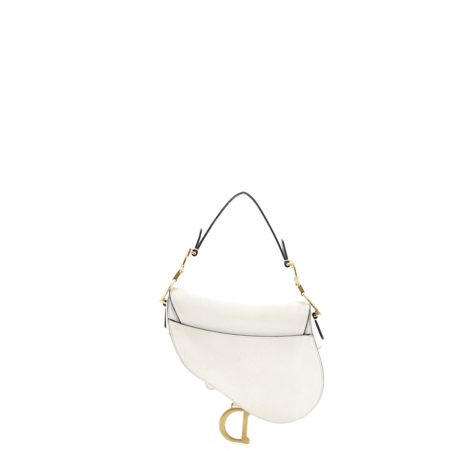 Saddle Handbag Leather Mini