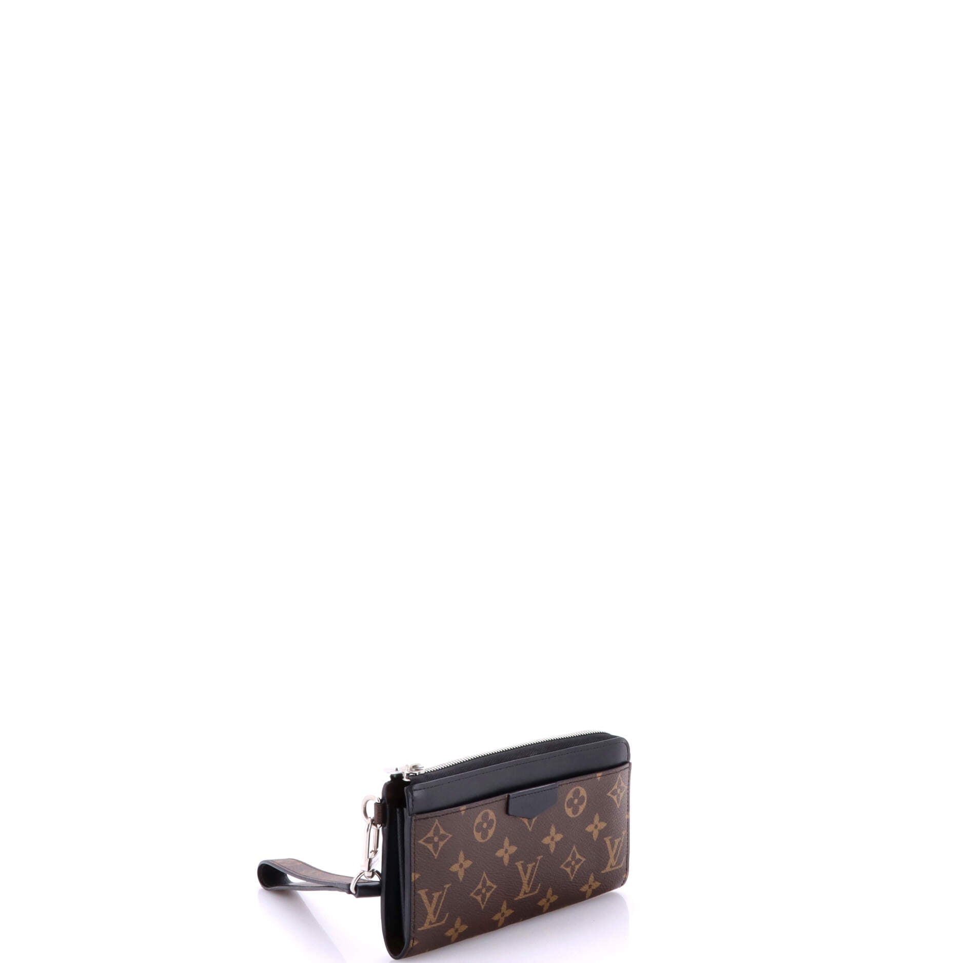 Zippy Dragonne Wallet Macassar Monogram Canvas