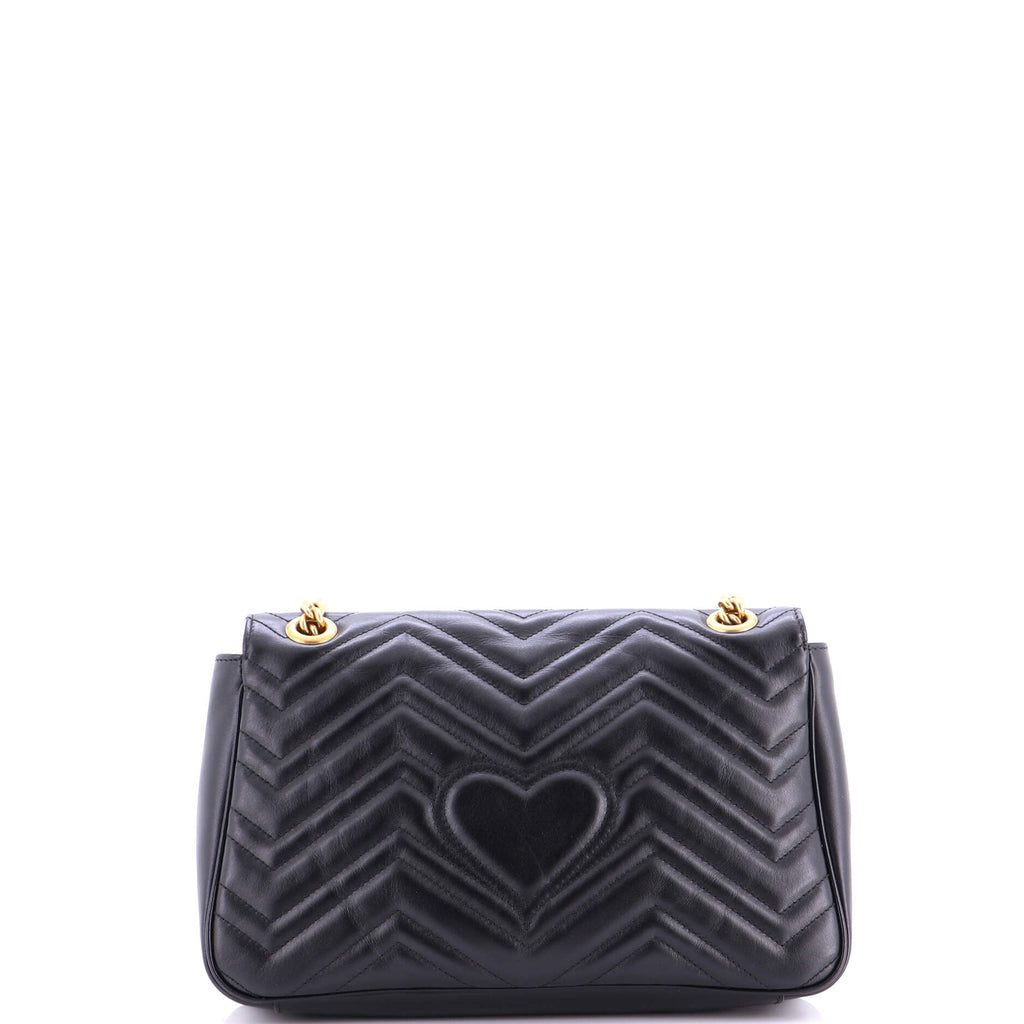GG Marmont Flap Bag Matelasse Leather Medium