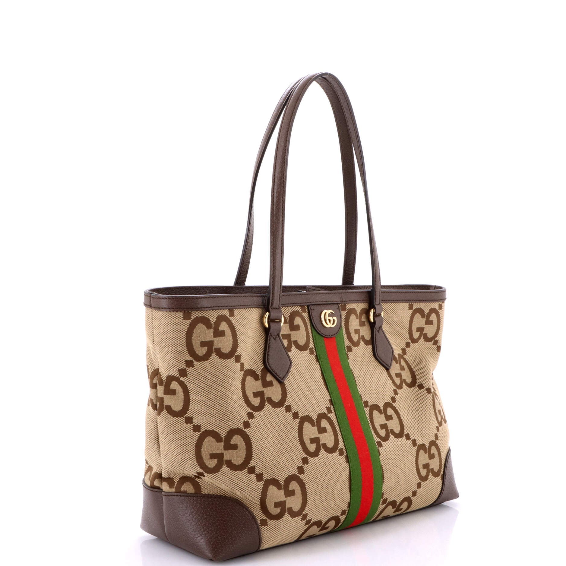 Ophidia Shopping Tote Jumbo GG Canvas Medium