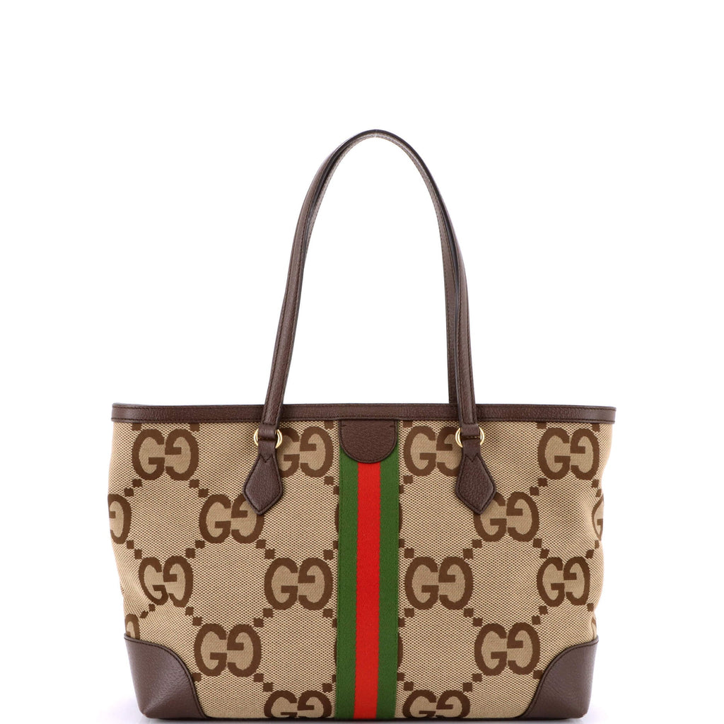 Ophidia Shopping Tote Jumbo GG Canvas Medium