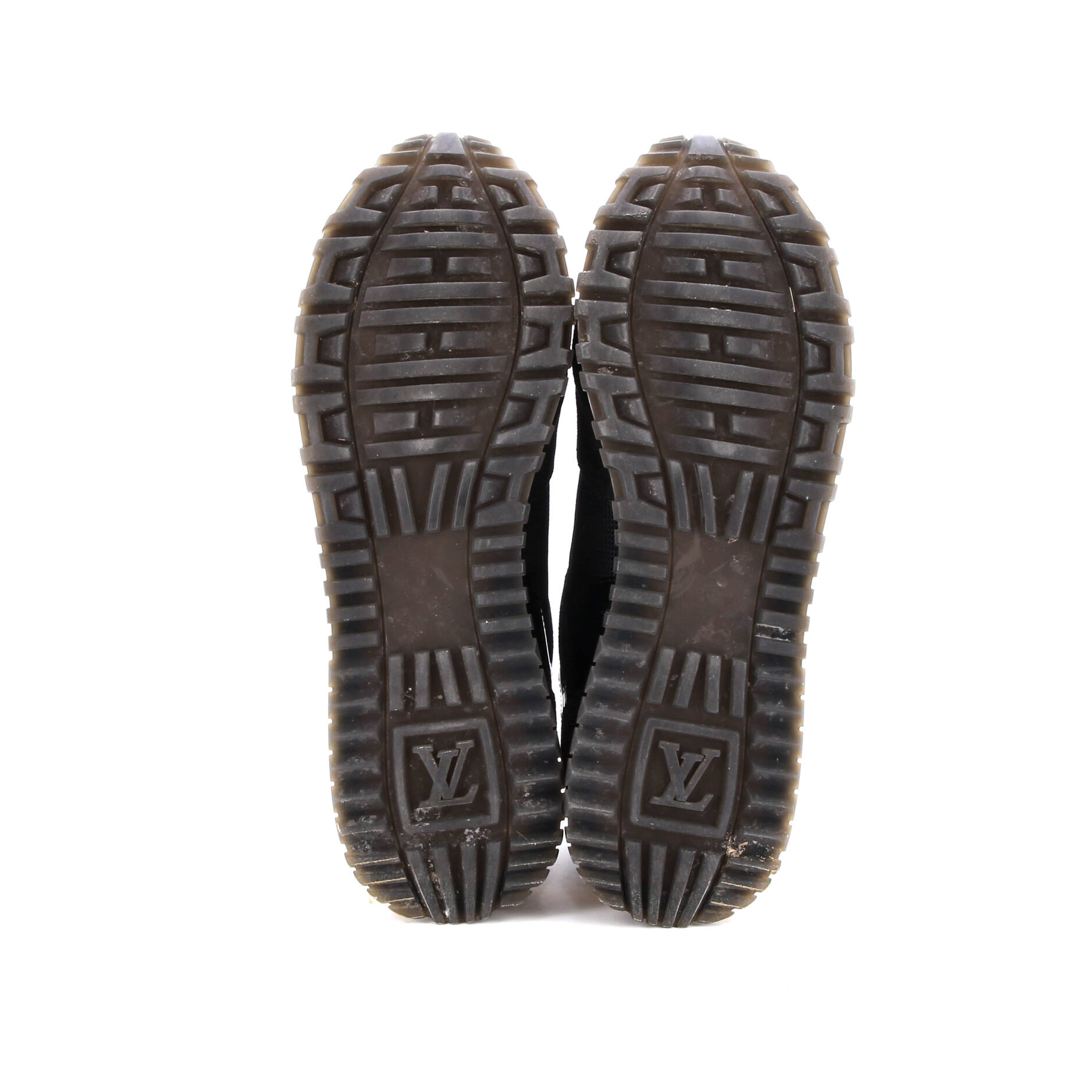 Women's Run Away Sneakers Mesh with Monogram Canvas and Suede