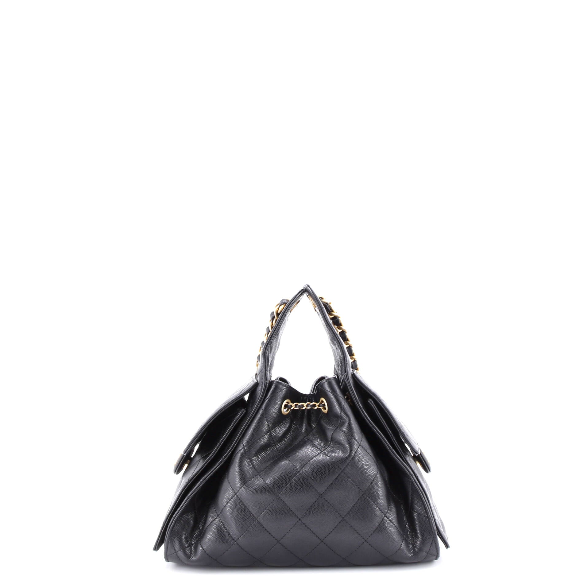 25 Hobo Bag Quilted Caviar Small