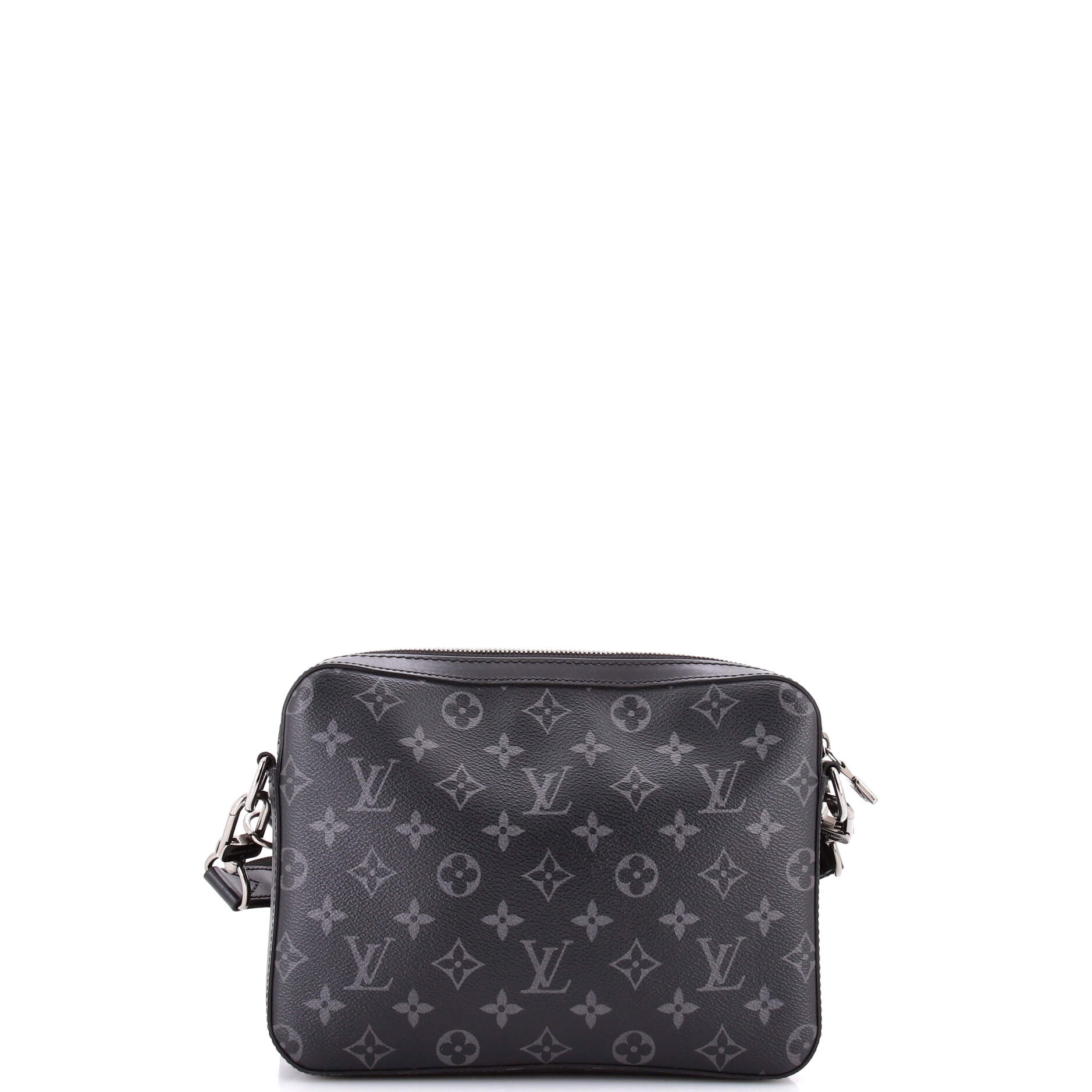 Trio Messenger Bag Reverse Monogram Eclipse Canvas