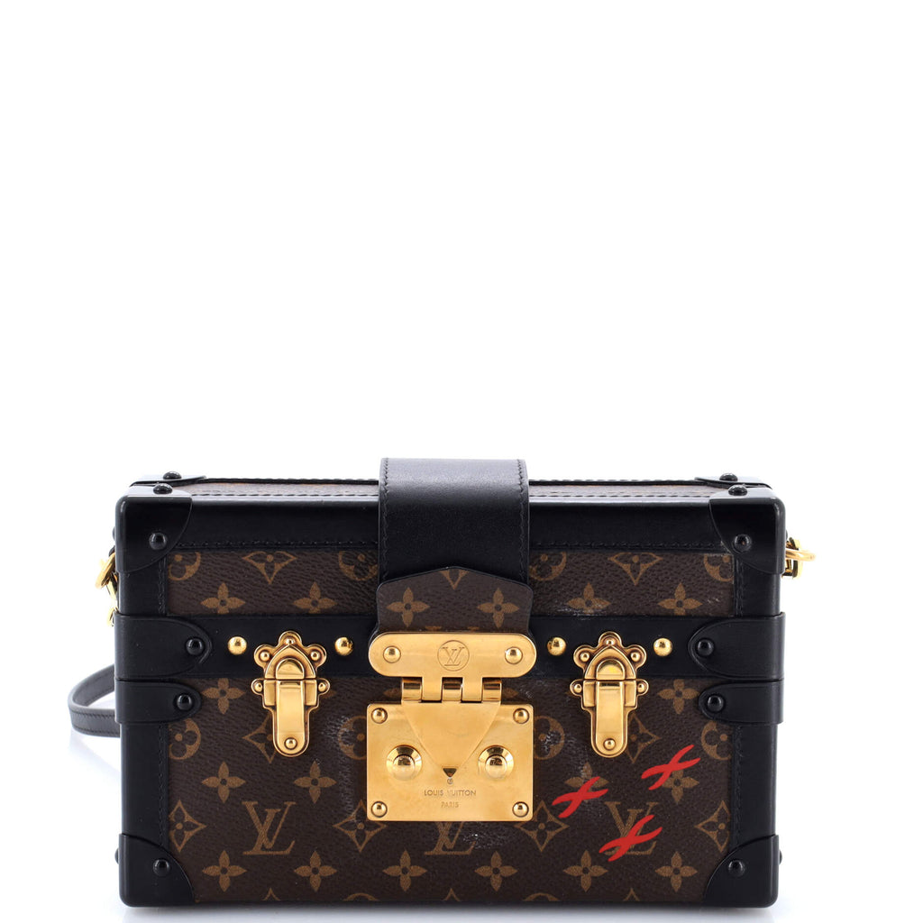 Petite Malle Handbag Monogram Canvas