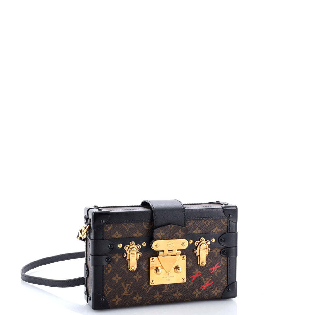 Petite Malle Handbag Monogram Canvas