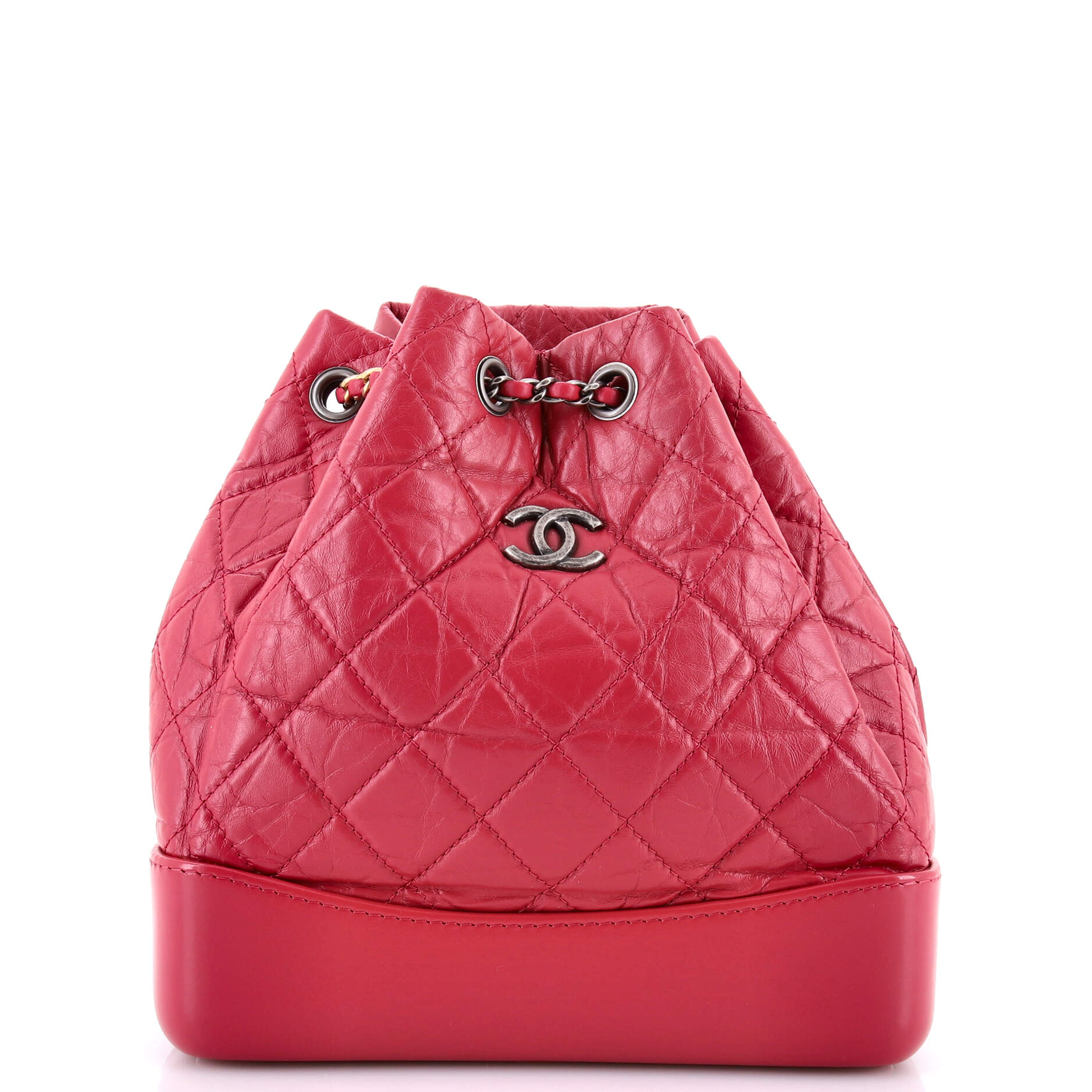 Gabrielle Backpack Quilted Aged Calfskin Small
