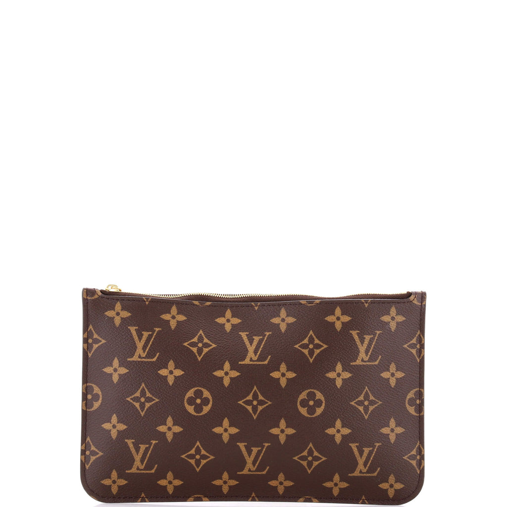 Neverfull Pochette Monogram Canvas Large