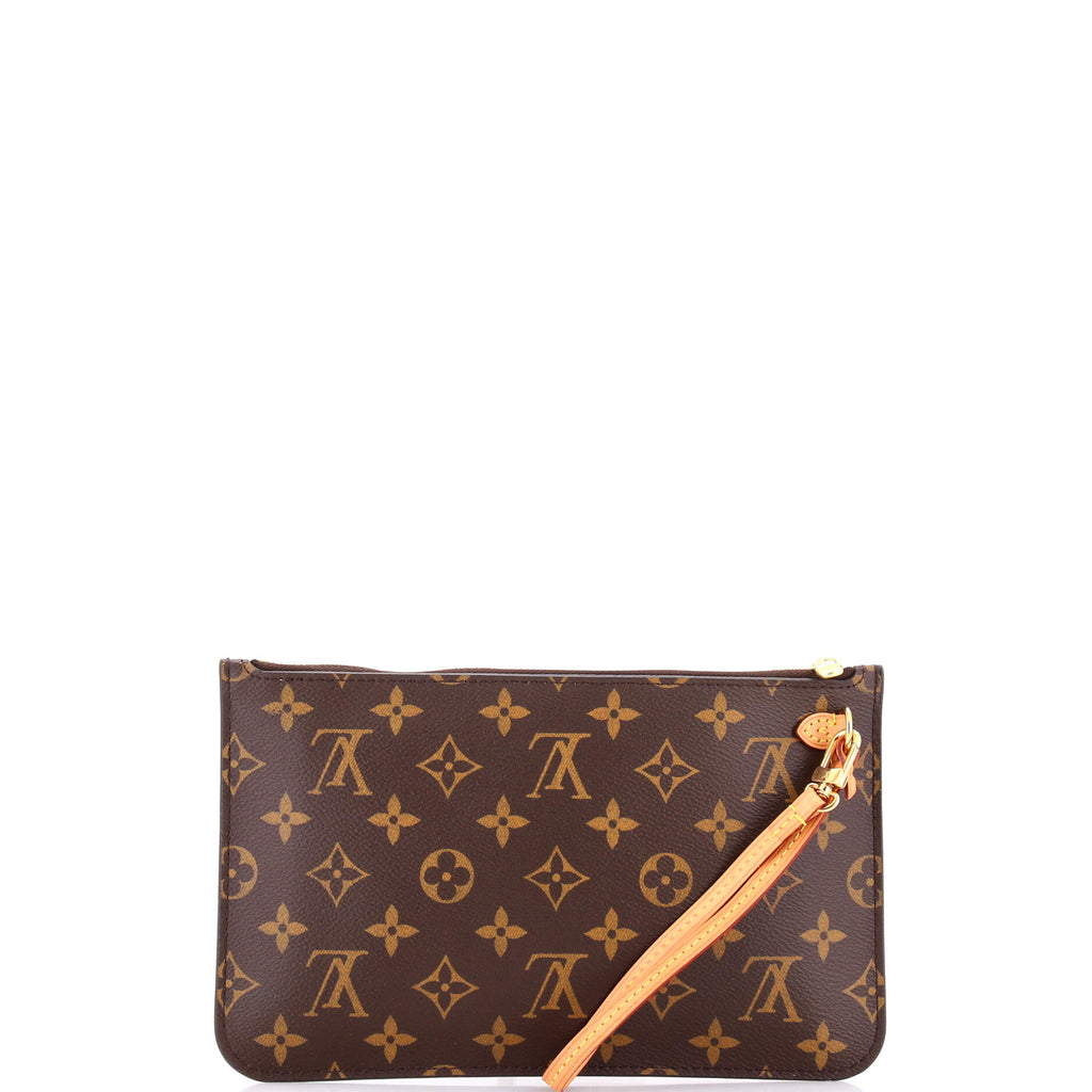Neverfull Pochette Monogram Canvas Large