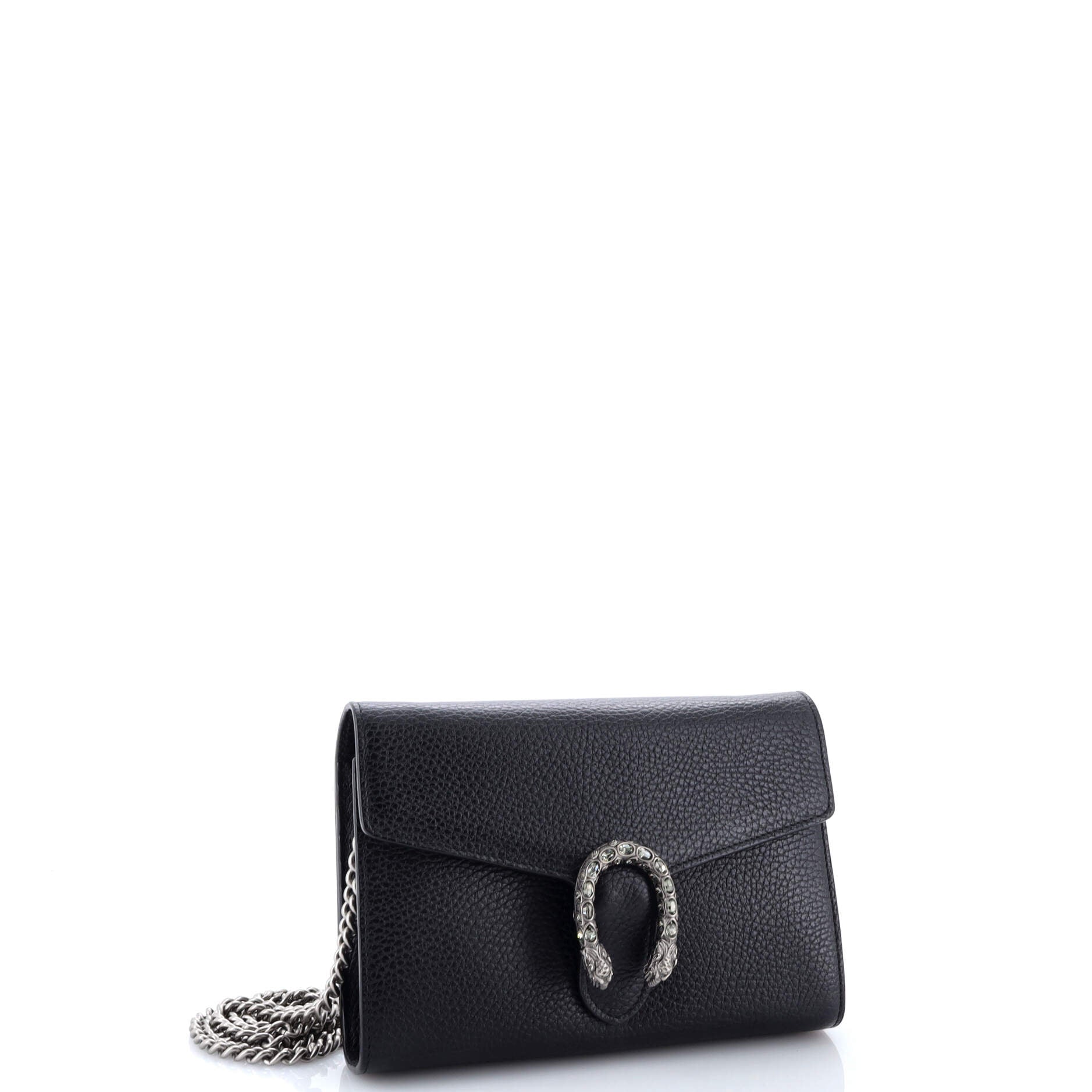 Dionysus Chain Wallet Leather with Embellished Detail Small