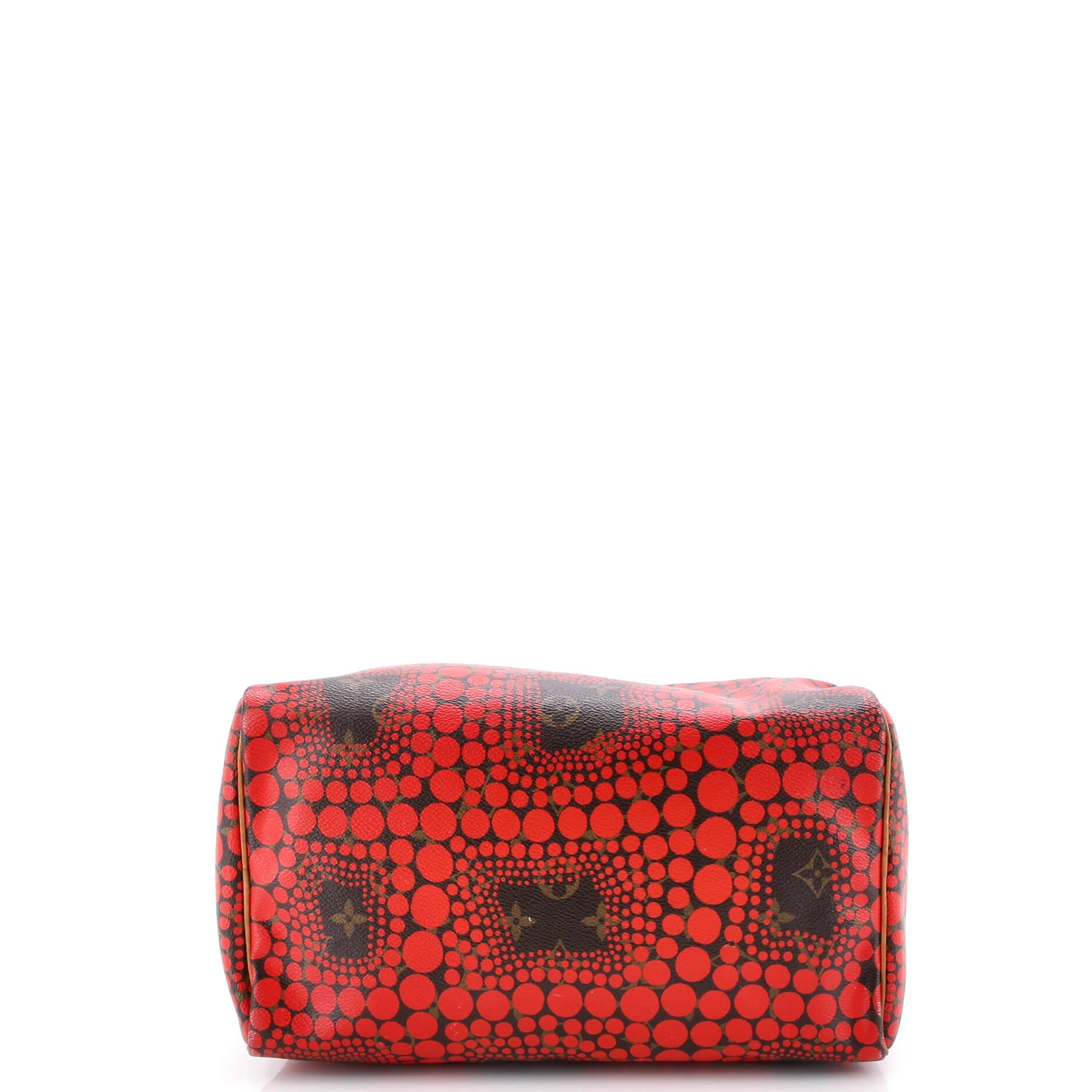 Speedy Handbag Limited Edition Kusama Town Monogram Canvas 30